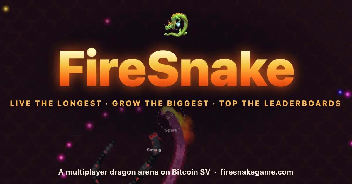 FireSnake artwork with glowing dragons in a dark arena